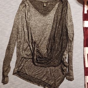 White house black market, medium black blouse